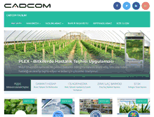 Tablet Screenshot of cadcom.com.tr