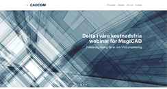 Desktop Screenshot of cadcom.se